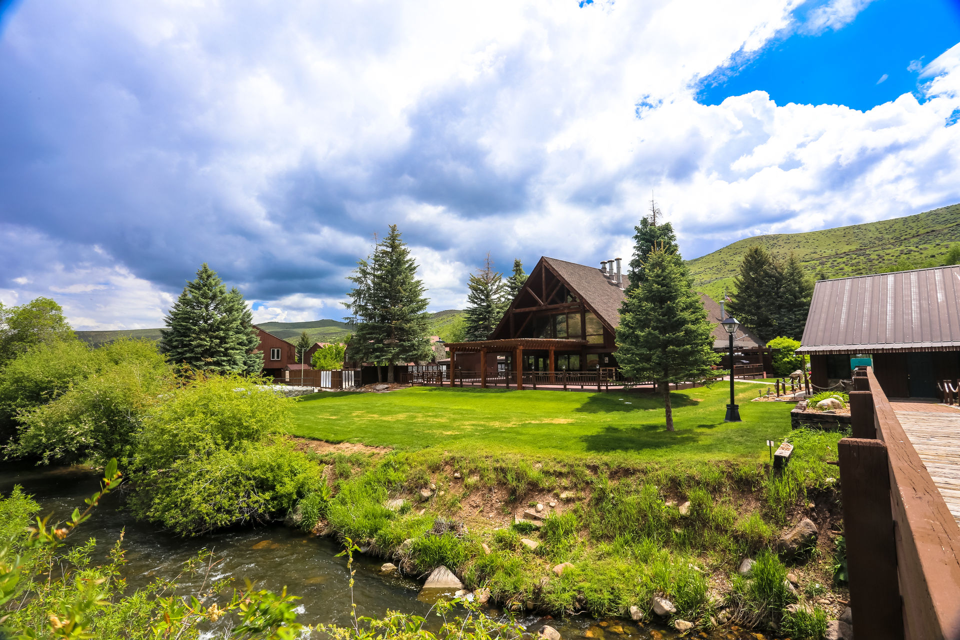 East Canyon Resort grounds