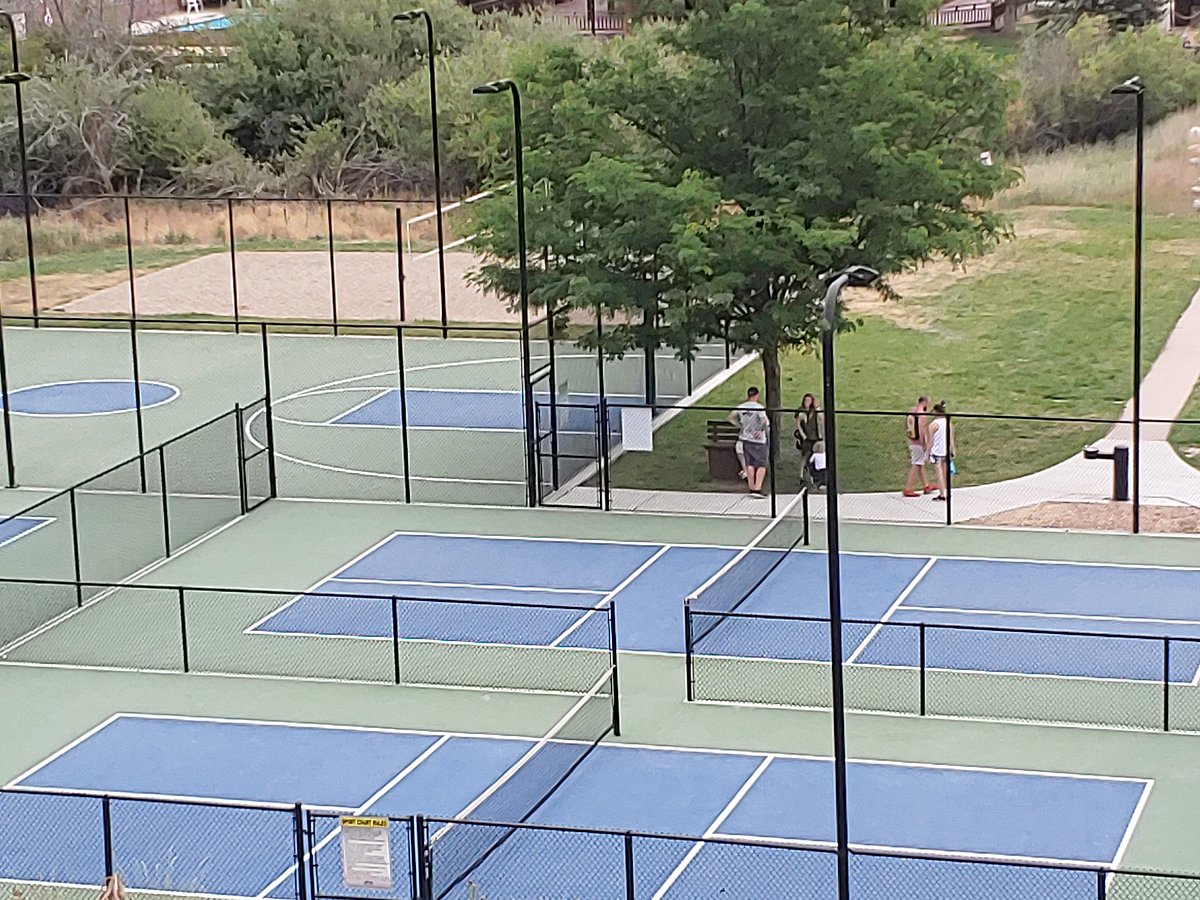 Sports courts at East Canyon Resort